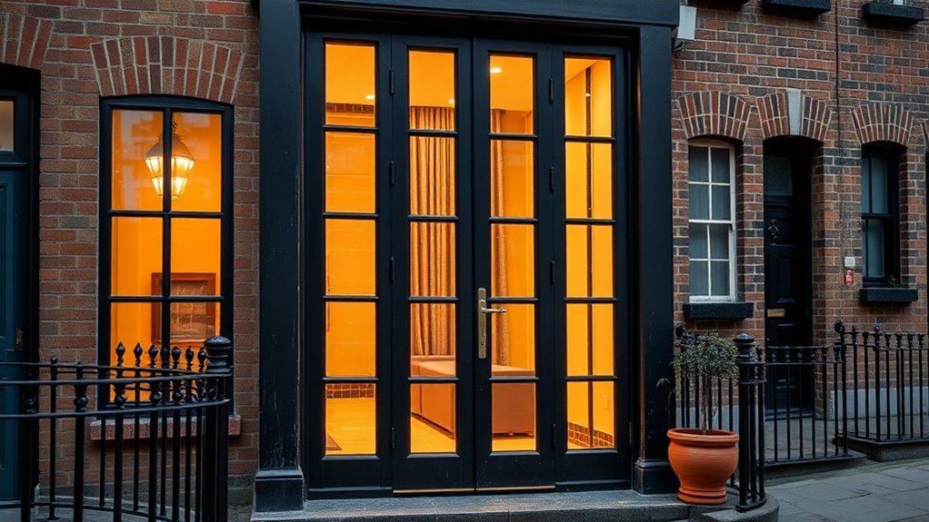 Glass Panel Doors Lambeth