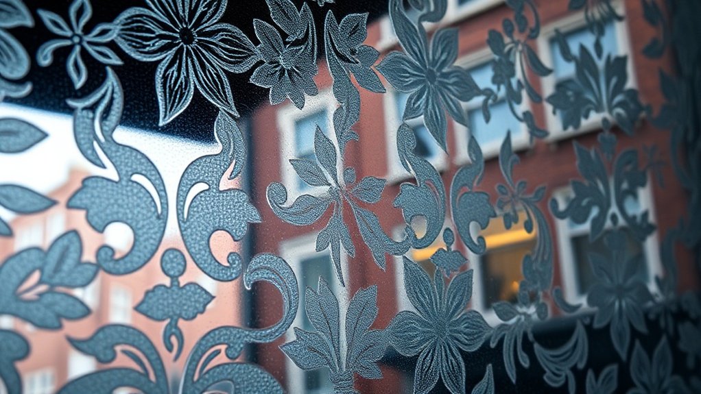 Patterned Decorative Glass Lambeth